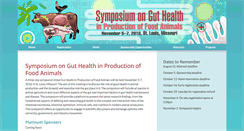 Desktop Screenshot of guthealthsymposium.com